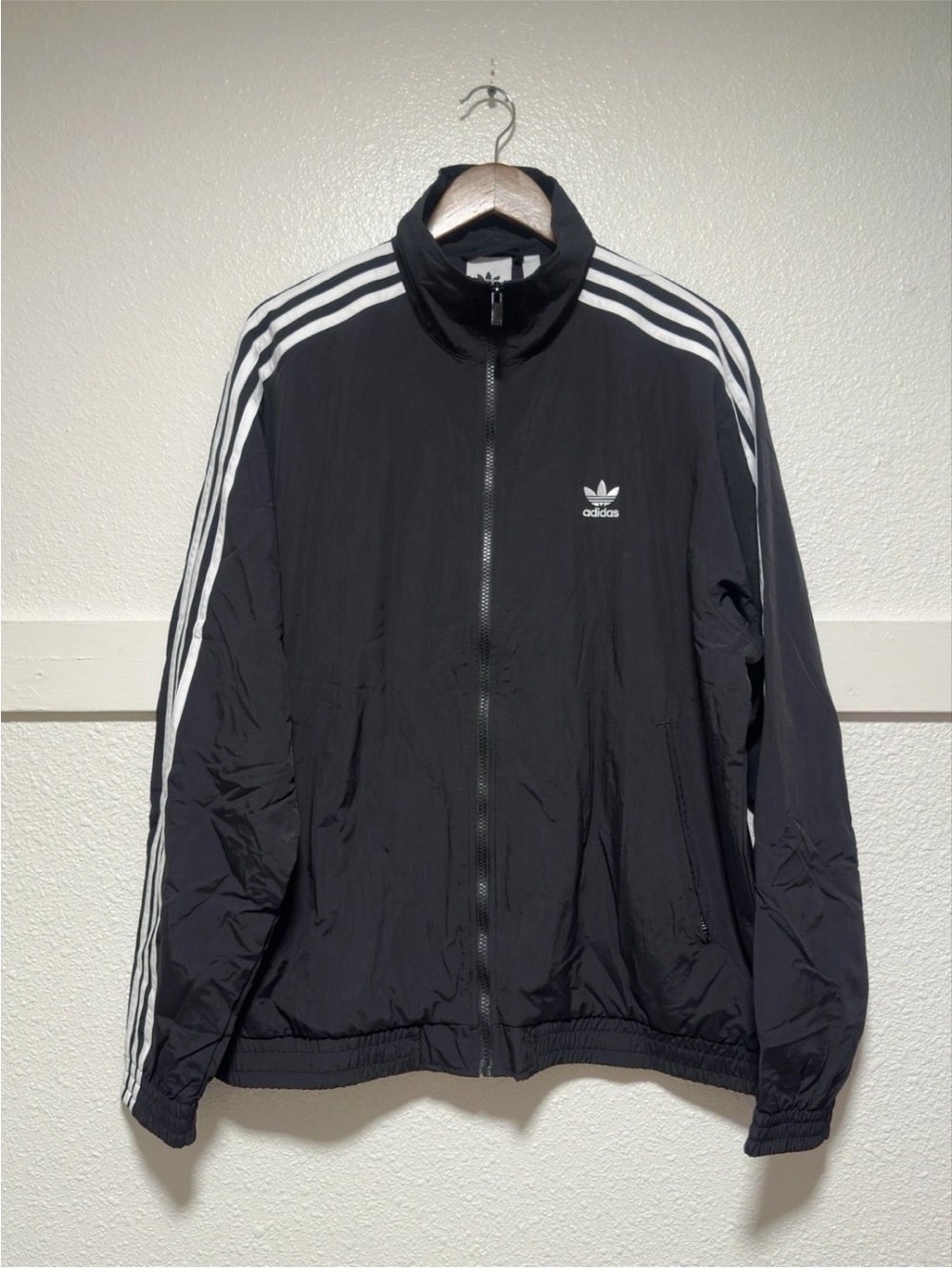Adidas Mens Firebird TT Track Jacket Black Originals Men’s Size L IT2491 NEW